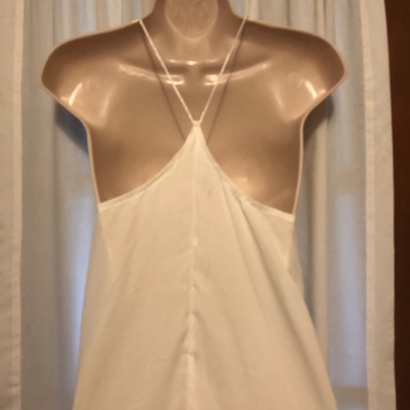 White crochet neck dress - Picture 3 of 3